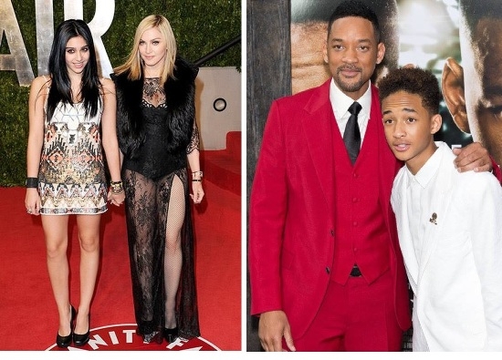 هاوشێوەی ئەكتەران و منداڵەكانیان !